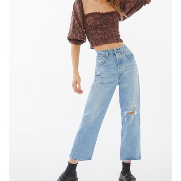 Levi's Denim - Ribcage Straight Jeans